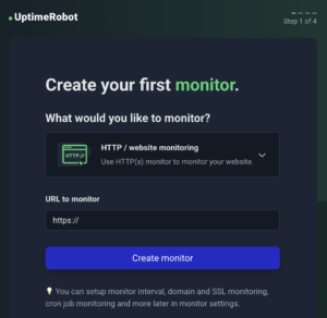 Create Monitor