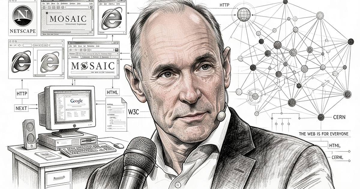 他本可以成为世界首富，却选择把发明免费送给所有人——Tim Berners-Lee 的故事
